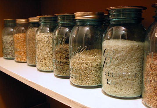 Mason Jar Food Storage